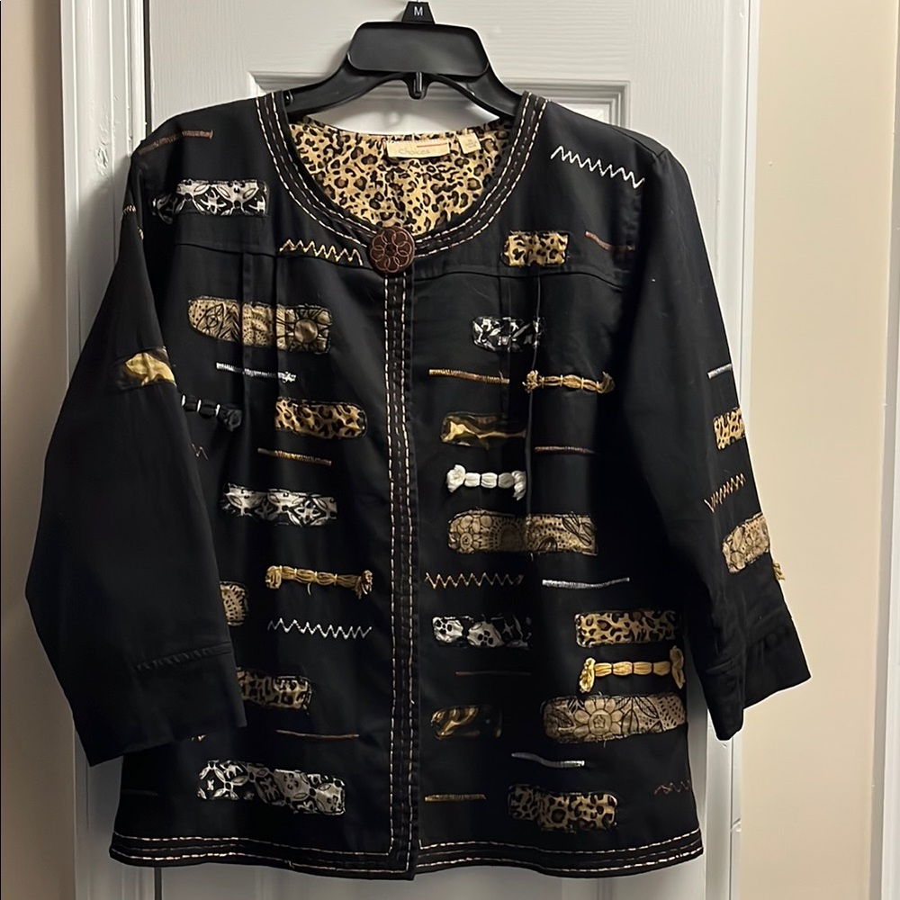 Choices Leopard Print Jacket